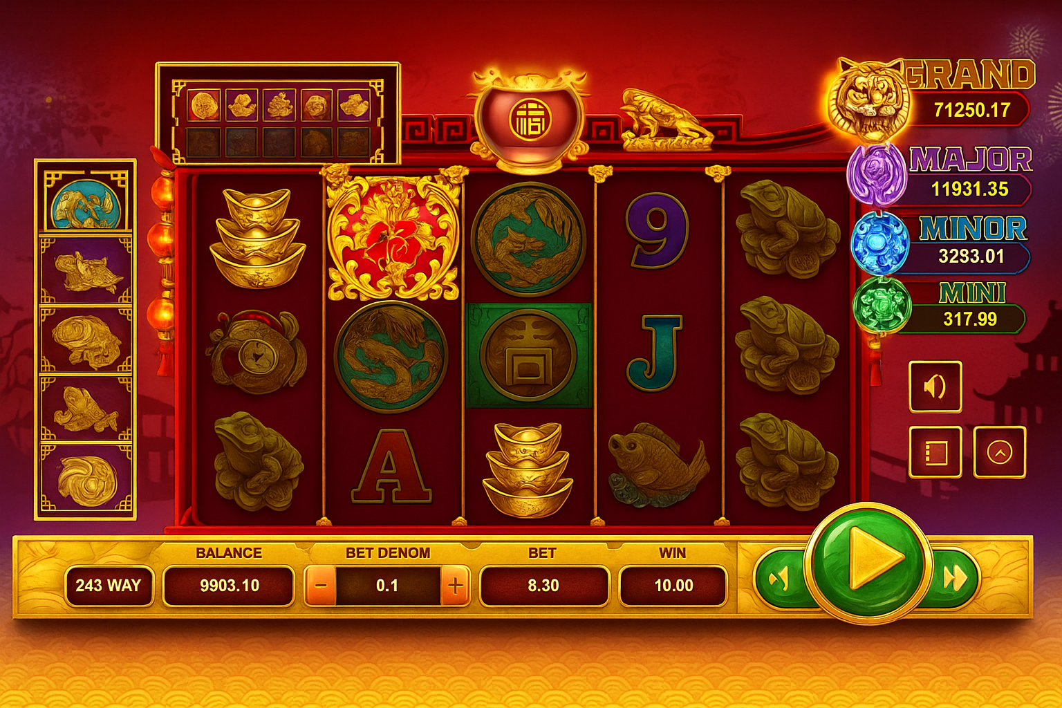 Fortune Tiger gameplay